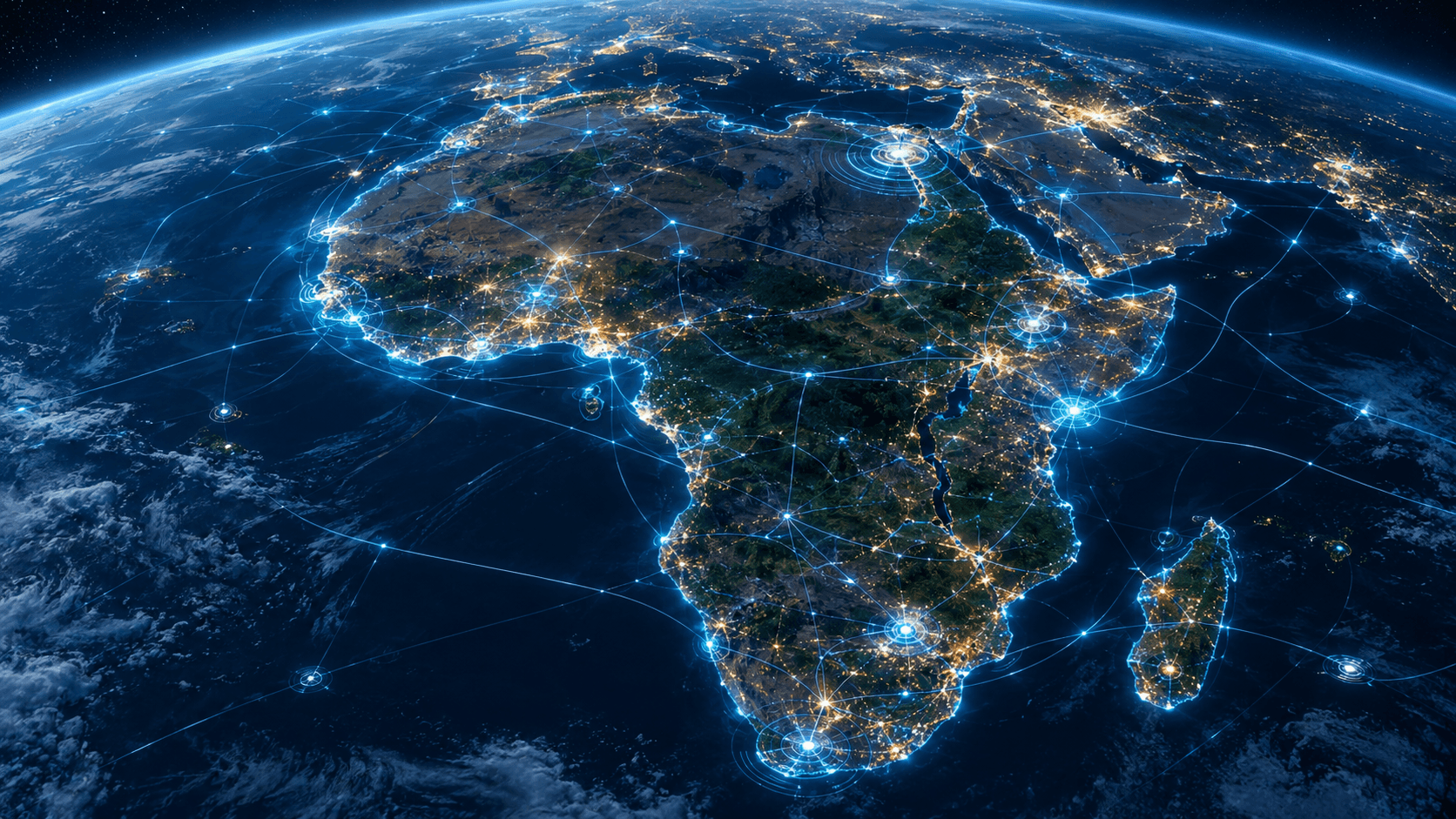 Eutopia Africa Telemetry Network Orbital View